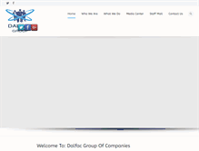 Tablet Screenshot of dalfac.com